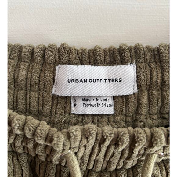 Urban Outfitters Olive Green Corduroy Pants | Ribbed Relaxed Fit | Women’s Small - Picture 8 of 12